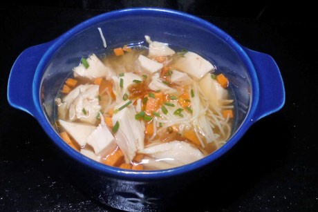 Fuxis schnelle Brathendlsuppe