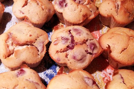 Kirsch-Sauerrahm-Muffins