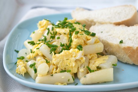 Spargel-Eierspeise