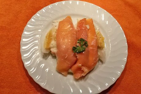 Lachsrollen