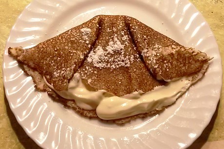 Palatschinken mit Mascarponecreme