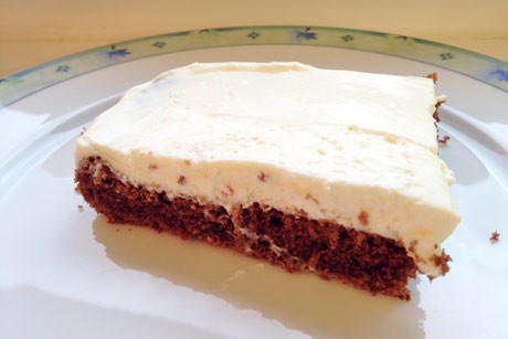 Schokokuchen mit Creme