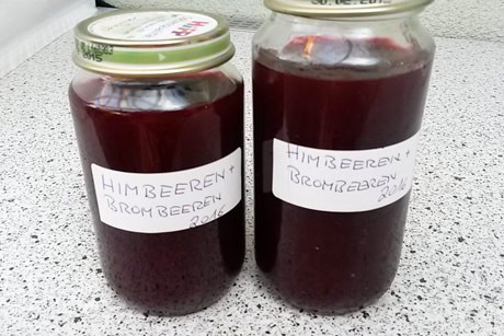 Himbeer-Brombeermarmelade