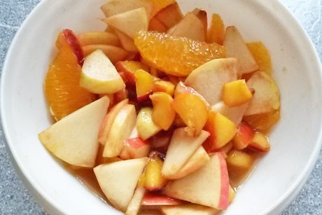 Obstsalat mit Cointreau