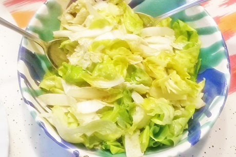 Grüner Mischsalat