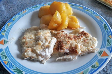 Fisch überbacken