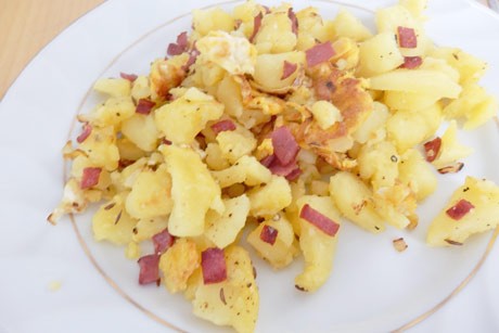 Erdäpfelgröstl