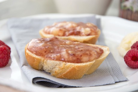 Himbeer-Bananen-Marmelade