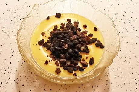 Vanillepudding mit Oreonkeksen