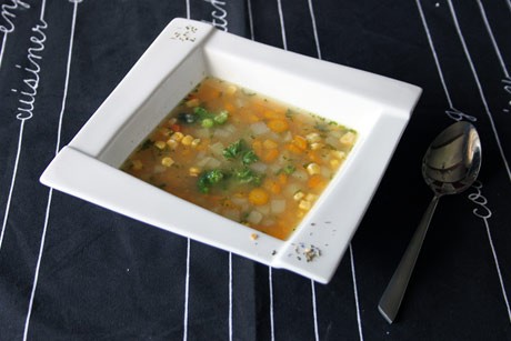 Gebundene Gemüsesuppe