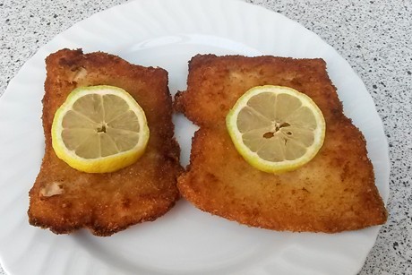 Gebackener Kabeljau