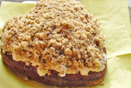 Cappuccinokuchen mit Streusel