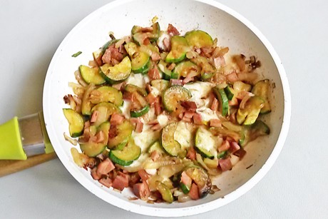 Zucchini-Pfanne