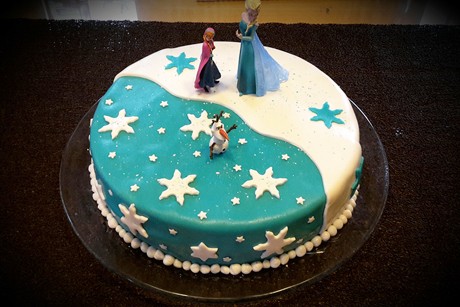Eiskönigin-Torte