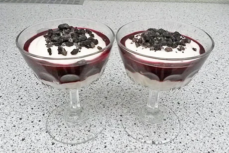 Heidelbeerdessert