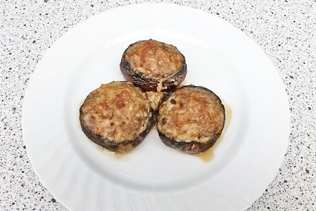 Gefüllte Champignons mit Ingwer