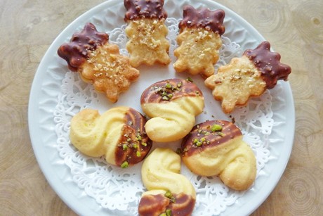 Marzipan-Spritzgebäck