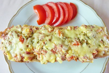 Salami-Toast