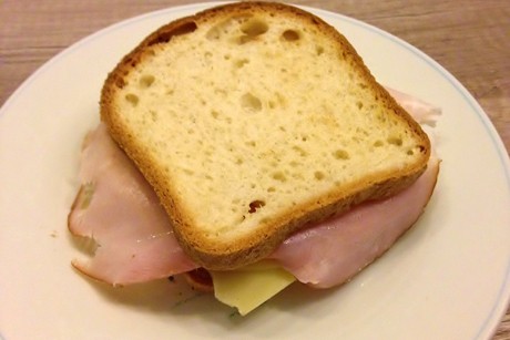 Schneller Schinken-Käse Toast