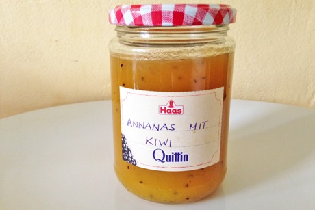 Ananas-Kiwi-Marmelade