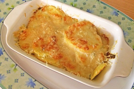 Erdäpfel-Gratin