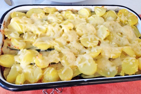 Kartoffel-Zucchini Auflauf