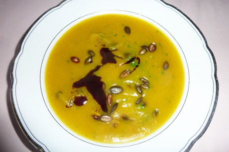 Kürbiscremesuppe