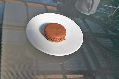 Schokolade-Macarons