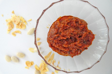 Trockenes Tomatenpesto