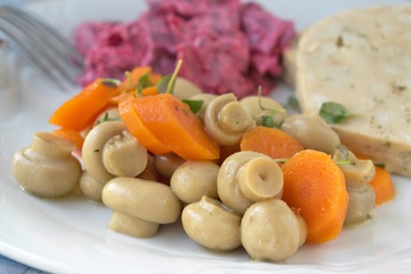 Karotten-Champignon-Gemüse