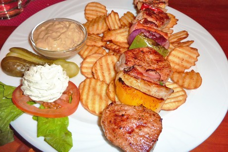 Schweinefilet-Spieß