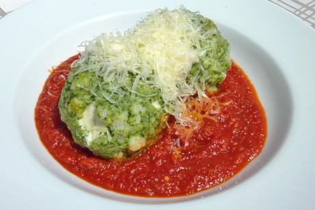 Spinatknödel