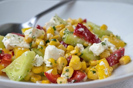 Feta-Mais-Salat