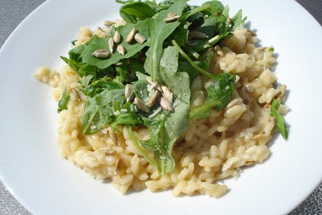 Risotto mit Rucola