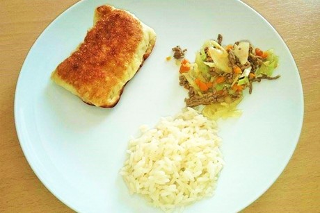 Frühlingsrollen mit Grillteig