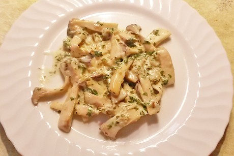 Kräuterseitlingssauce