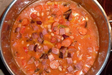 Debreziner Bohnensuppe