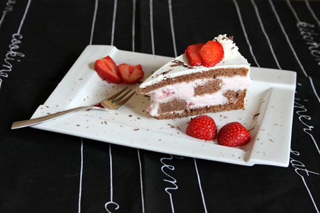 Schachbretttorte