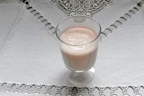 Wellness-Erdbeerdrink