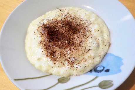 Grießbrei mit Banane