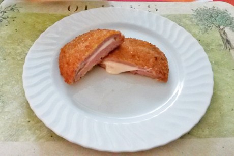 Leberkäse-Cordonbleu