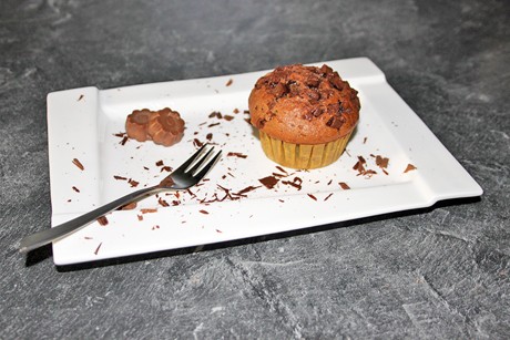Schokomuffins mit weichem Kern (ohne Ei)