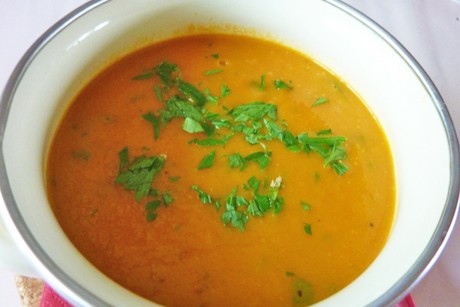 Zucchini-Cremesuppe