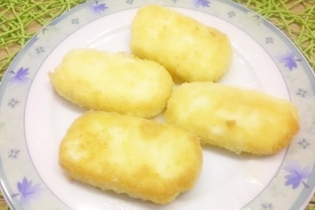 Grillkäse paniert