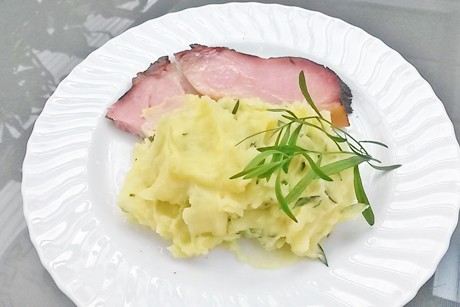 Kartoffelpüree mit Estragon