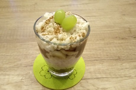 Milchreis-Dessert