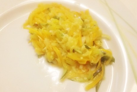Knoblauchzucchini