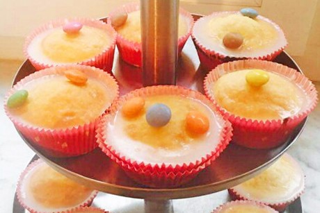Zitronen-Sauerrahm-Muffins