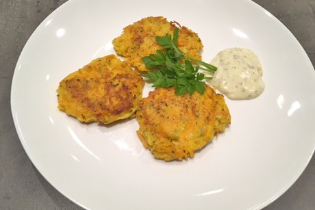 Karotten-Zucchini Laibchen