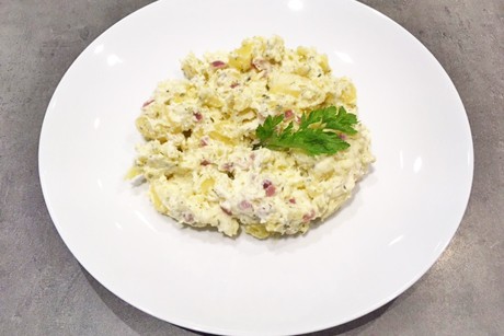 Kartoffelschmarrn mit Kräuter-Brunch